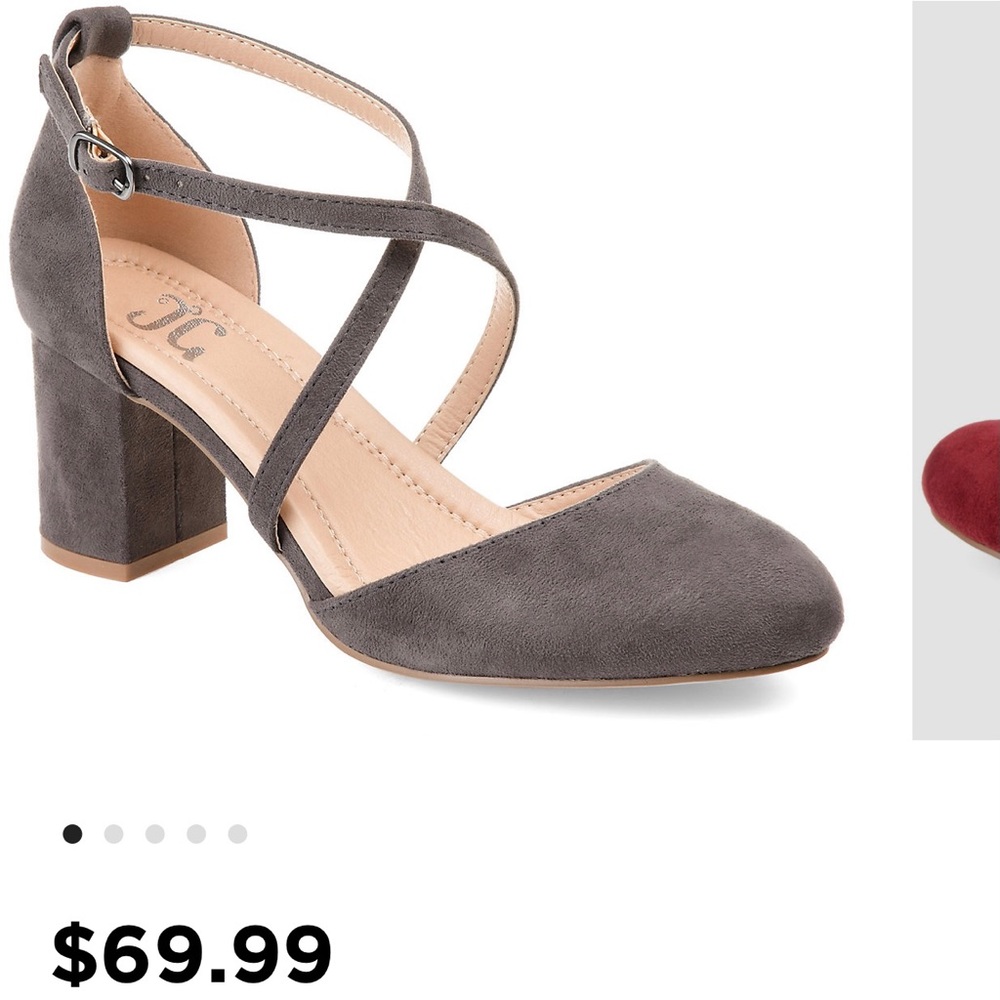 Gray Journee Collection Pumps